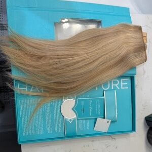 Blonde Clip-In Hair Extension - Smooth Natural Blonde